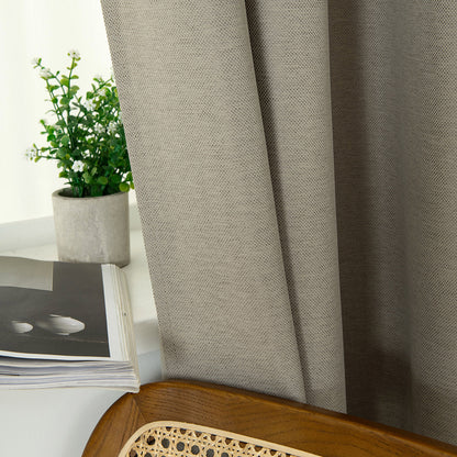 Ύφασμα Κουρτίνας με το Μέτρο Blackout Jacquard Σκίασης Glare Art 8444 Φ280 Άμμου