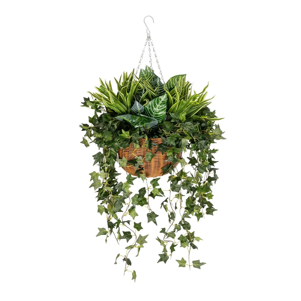 VARIOUS HANGING PLANT 20623 Τεχνητό Κρεμαστό Διακοσμητικό Φυτό Φτέρης Π60 x Μ60 x Y70cm