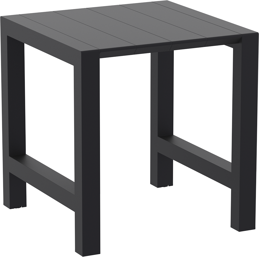 VEGAS BAR BLACK ΕΠΕΚΤ. ΠΟΛ/ΝΙΟΥ 100x100/140εκ