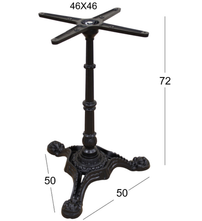 VELA 3ΝΥΧΗ ΒΑΣΗ ΜΑΝΤΕΜΙ ΜΕ ΡΕΓ/ΡΟΥΣ ΜΑΥΡΗ 50x50x72
