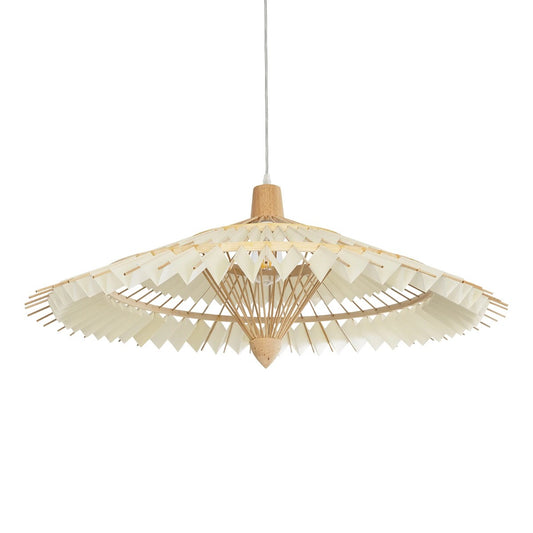 VENTALIA 999-0066 Boho Κρεμαστό Φωτιστικό Οροφής με Ντουί 1 x E27 AC 220-240V IP20 - Μπεζ - Μ83 x Π83 x Υ36