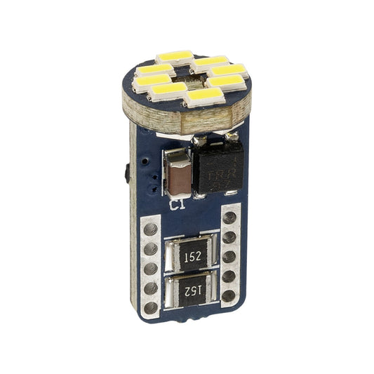 W5W-T10 81104 Λάμπα W5W T10 CANbus LED 3.2W 480lm 360° DC 12-24V IP20 Ψυχρό Λευκό 6000K - 12 x Epistar SMD4014 Chip - Μ1 x Π1 x Υ2.7