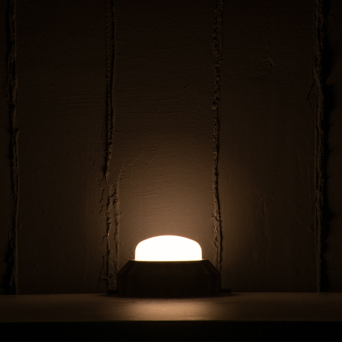 WALLLIGHT-MONA 90628 Φωτιστικό Τοίχου - Απλίκα Point Light LED 6W 660lm 360° DC 24V Αδιάβροχο IP65 Φ11 x Υ6.5cm Θερμό Λευκό 3000K - Γκρι Ανθρακί