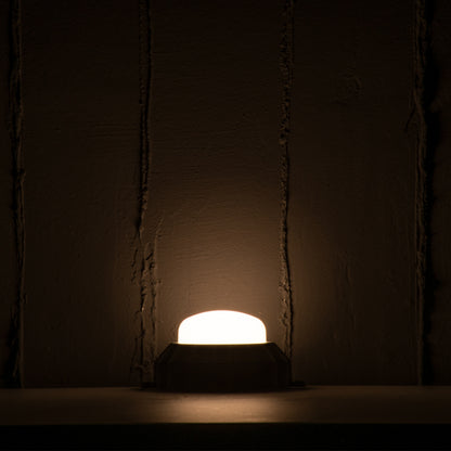 WALLLIGHT-MONA 90628 Φωτιστικό Τοίχου - Απλίκα Point Light LED 6W 660lm 360° DC 24V Αδιάβροχο IP65 Φ11 x Υ6.5cm Θερμό Λευκό 3000K - Γκρι Ανθρακί