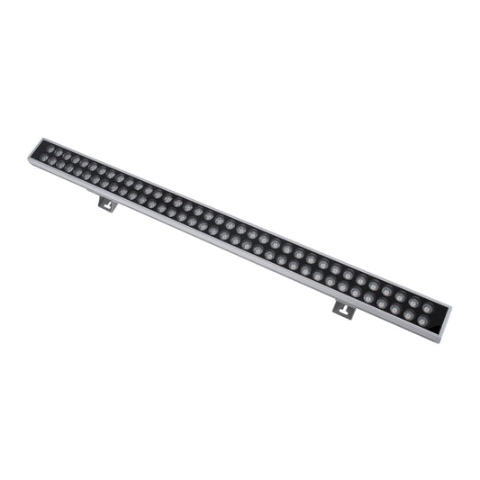 WASHER-GAIA 90215 Μπάρα Φωτισμού Wall Washer LED 144W 12960lm 10° DC 24V Αδιάβροχο IP67 L100 x W7.3 x H4.3cm Θερμό Λευκό 2700K - Ασημί