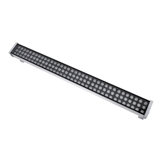 WASHER-GAIA 90218 Μπάρα Φωτισμού Wall Washer LED 216W 18360lm 10° DC 24V Αδιάβροχο IP67 L100 x W10.2 x H9.5cm RGBW DMX512 - Ασημί