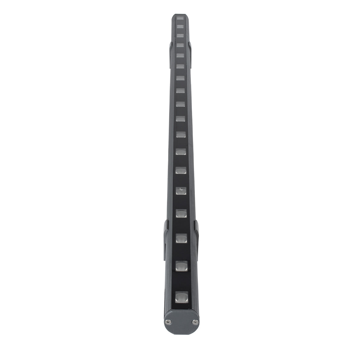 WASHER-PANDA 90578 Μπάρα Φωτισμού Wall Washer LED 18W 1620lm 15° DC 24V Αδιάβροχο IP65 Πορτοκαλί 2200K Dimmable - Γκρι Ανθρακί - Μ100 x Π4 x Υ3.5