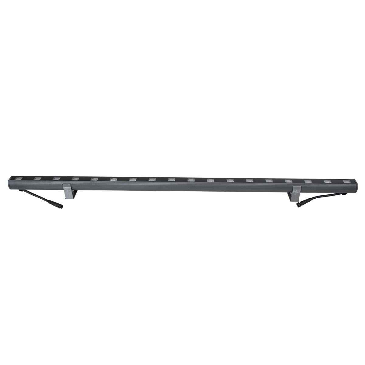 WASHER-PANDA 90578 Μπάρα Φωτισμού Wall Washer LED 18W 1620lm 15° DC 24V Αδιάβροχο IP65 Πορτοκαλί 2200K Dimmable - Γκρι Ανθρακί - Μ100 x Π4 x Υ3.5