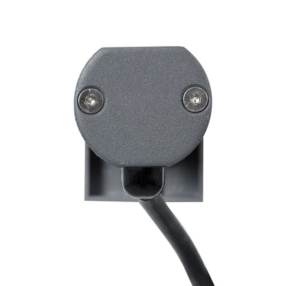 WASHER-PANDA 90578 Μπάρα Φωτισμού Wall Washer LED 18W 1620lm 15° DC 24V Αδιάβροχο IP65 Πορτοκαλί 2200K Dimmable - Γκρι Ανθρακί - Μ100 x Π4 x Υ3.5