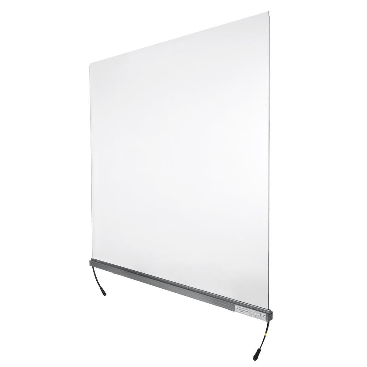 WASHER-PLEXI 90499 Μπάρα Φωτισμού Wall Washer LED 12W 1020lm 15° DC 24V Αδιάβροχο IP65 με Plexiglass Μοριακού Φωτισμού Μ100 x Π3.3 x Υ100cm Πολύχρωμο RGBW DMX512 - Γκρι Ανθρακί
