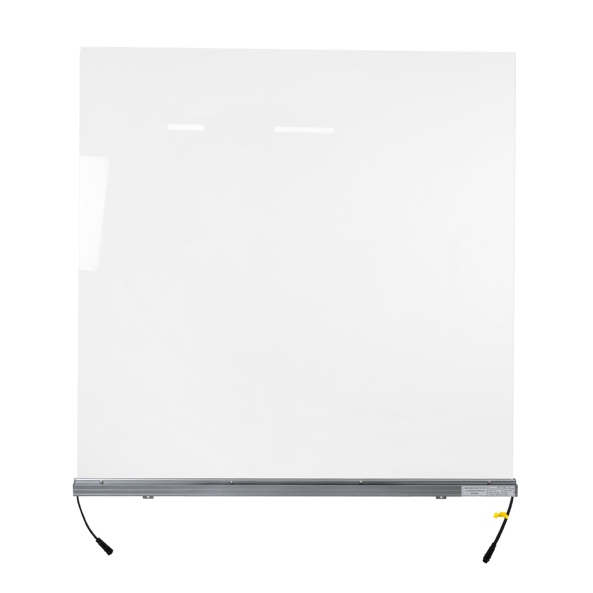 WASHER-PLEXI 90499 Μπάρα Φωτισμού Wall Washer LED 12W 1020lm 15° DC 24V Αδιάβροχο IP65 με Plexiglass Μοριακού Φωτισμού Μ100 x Π3.3 x Υ100cm Πολύχρωμο RGBW DMX512 - Γκρι Ανθρακί