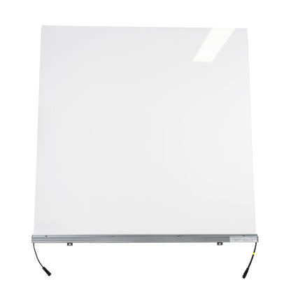 WASHER-PLEXI 90499 Μπάρα Φωτισμού Wall Washer LED 12W 1020lm 15° DC 24V Αδιάβροχο IP65 με Plexiglass Μοριακού Φωτισμού Μ100 x Π3.3 x Υ100cm Πολύχρωμο RGBW DMX512 - Γκρι Ανθρακί