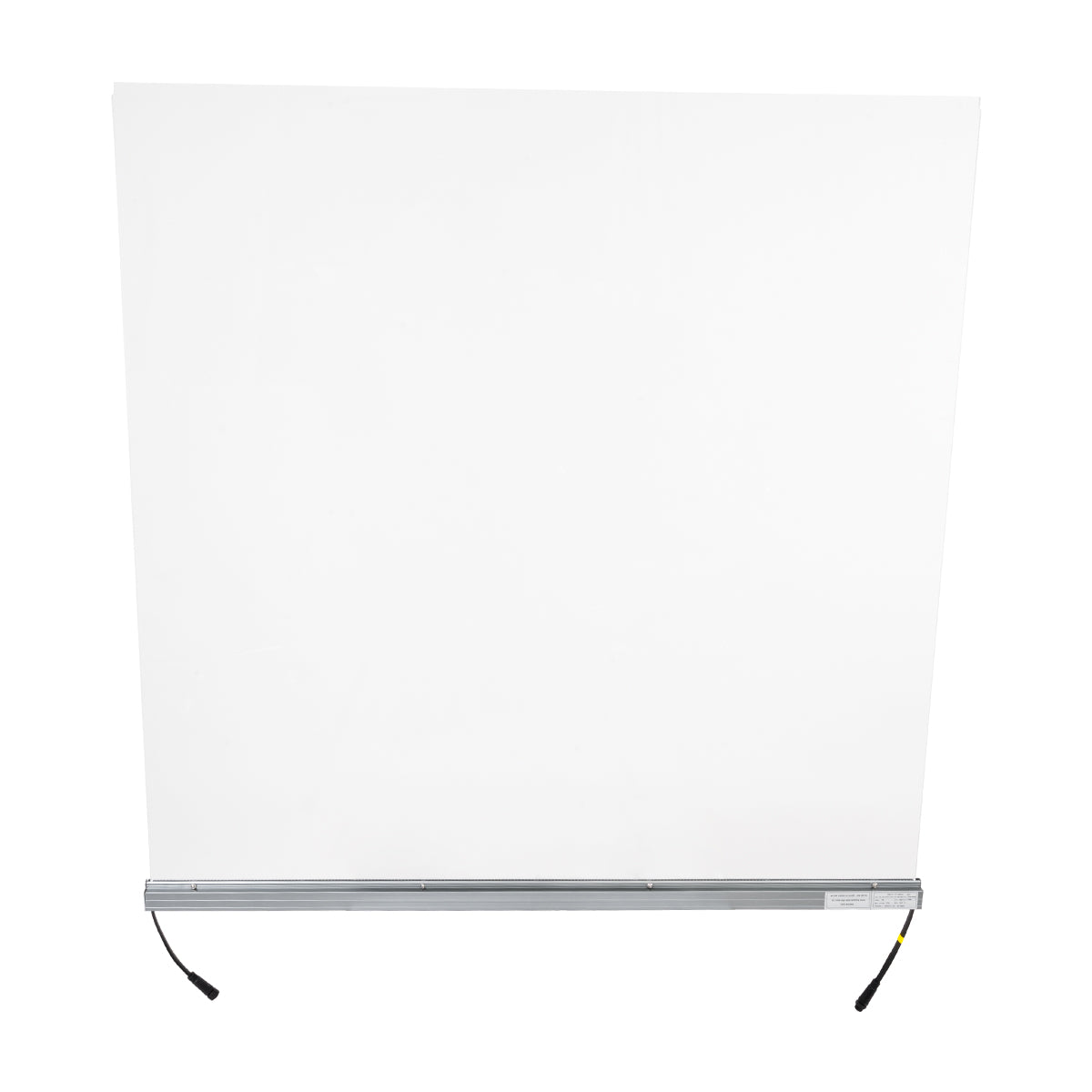 WASHER-PLEXI 90499 Μπάρα Φωτισμού Wall Washer LED 12W 1020lm 15° DC 24V Αδιάβροχο IP65 με Plexiglass Μοριακού Φωτισμού Μ100 x Π3.3 x Υ100cm Πολύχρωμο RGBW DMX512 - Γκρι Ανθρακί