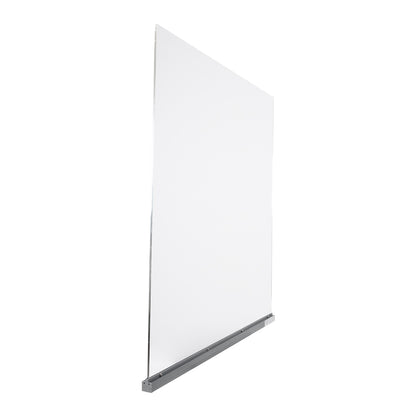 WASHER-PLEXI 90499 Μπάρα Φωτισμού Wall Washer LED 12W 1020lm 15° DC 24V Αδιάβροχο IP65 με Plexiglass Μοριακού Φωτισμού Μ100 x Π3.3 x Υ100cm Πολύχρωμο RGBW DMX512 - Γκρι Ανθρακί