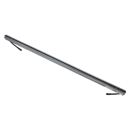 WASHER-PLEXI 90499 Μπάρα Φωτισμού Wall Washer LED 12W 1020lm 15° DC 24V Αδιάβροχο IP65 με Plexiglass Μοριακού Φωτισμού Μ100 x Π3.3 x Υ100cm Πολύχρωμο RGBW DMX512 - Γκρι Ανθρακί