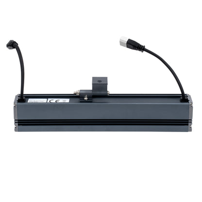 WASHERMARGO 90179 Μπάρα Φωτισμού Wall Washer LED 6W 660lm 30° DC 24V Αδιάβροχο IP65 Θερμό Λευκό 2700Κ Dimmable - Bridgelux SMD Chip - Γκρι Ανθρακί - Μ30 x Π4 x Υ5