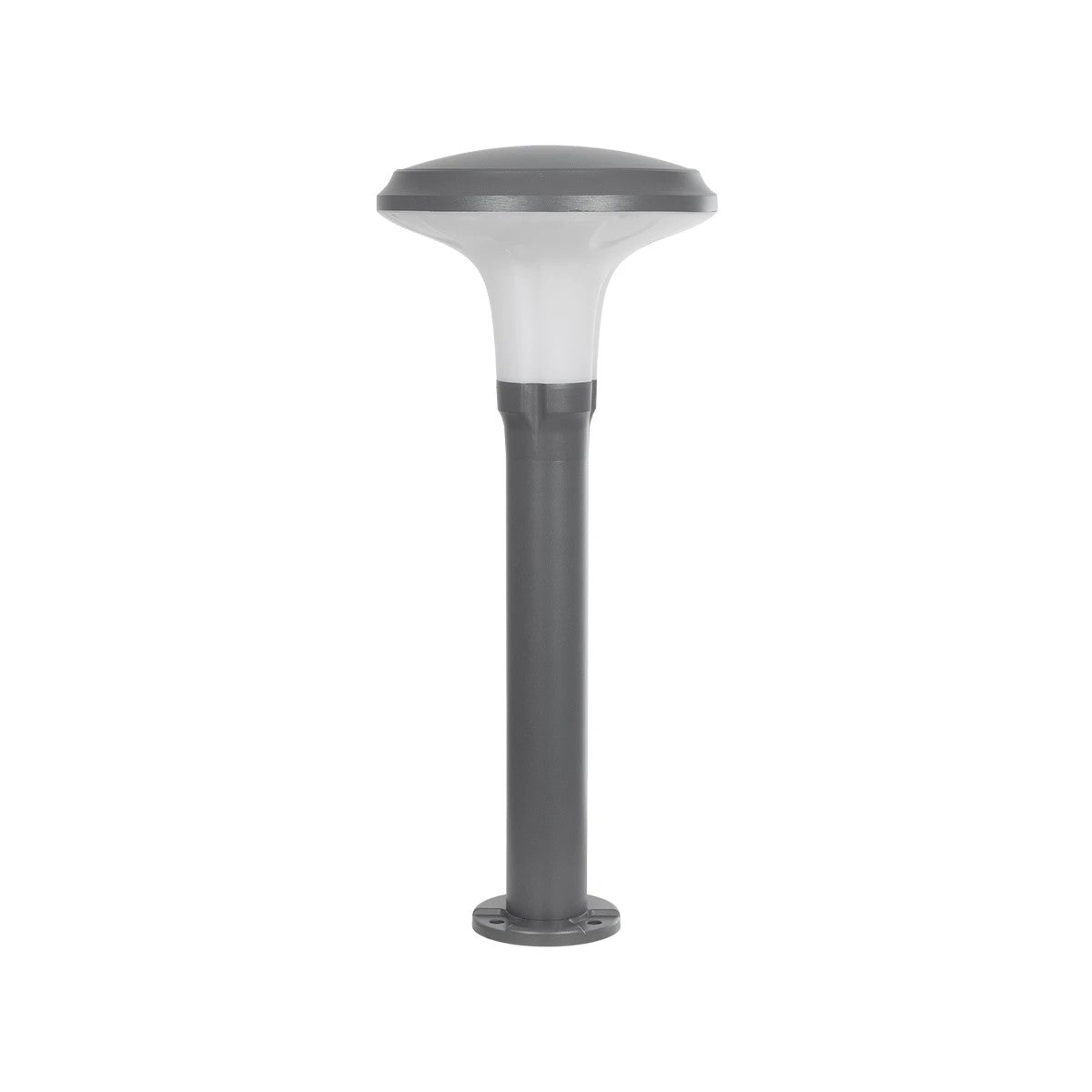 WHISPER 90548 Φωτιστικό Κολωνάκι Κήπου με Ντουί 1 x E27 AC 220-240V Αδιάβροχο IP65 - Γκρι Ανθρακί - Μ27 x Π27 x Υ79