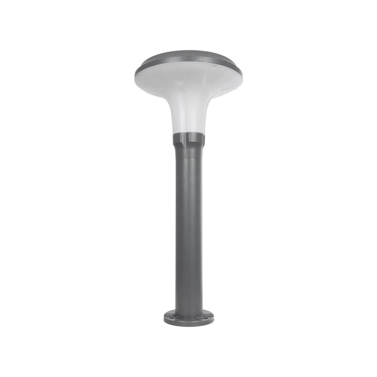 WHISPER 90548 Φωτιστικό Κολωνάκι Κήπου με Ντουί 1 x E27 AC 220-240V Αδιάβροχο IP65 - Γκρι Ανθρακί - Μ27 x Π27 x Υ79