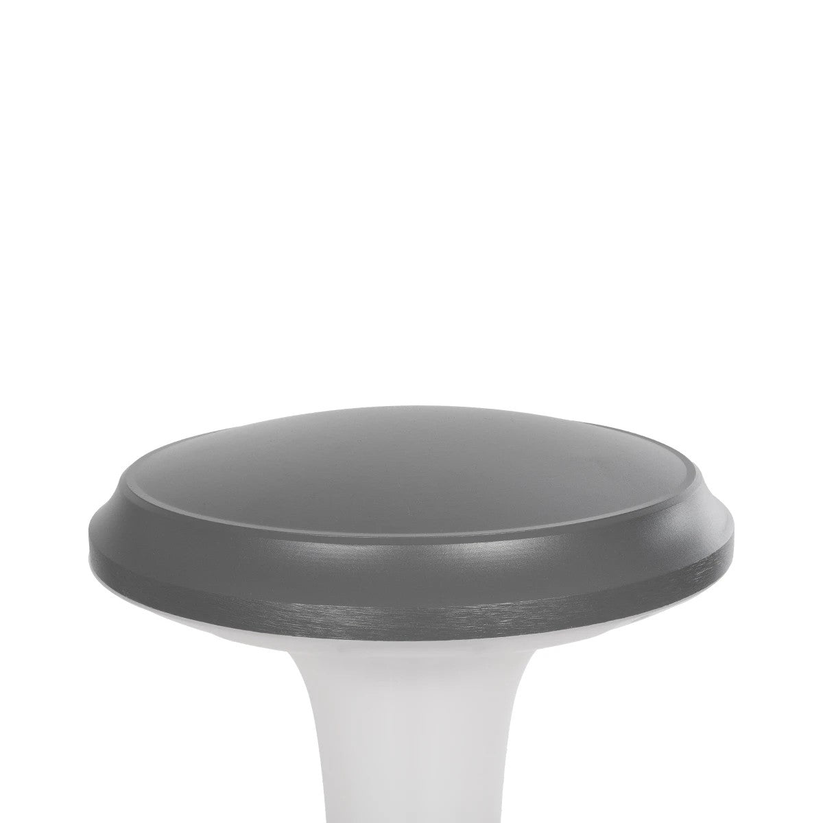 WHISPER 90553 Φωτιστικό Κολωνάκι Κήπου με Ντουί 1 x E27 AC 220-240V Αδιάβροχο IP65 - Γκρι Ανθρακί - Μ27 x Π27 x Υ29