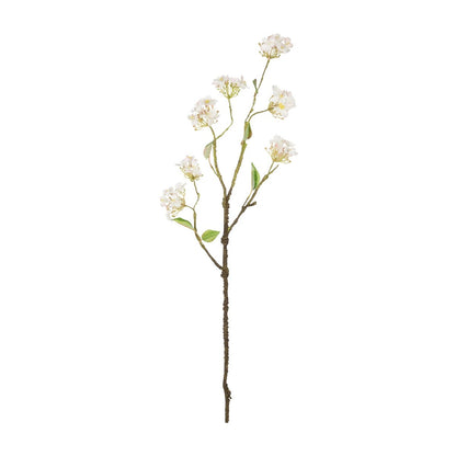 WHITE CHERRY BLOSSOM BRANCH 21320 Τεχνητό Διακοσμητικό Λευκό Κλαδί Κερασίας Y88cm