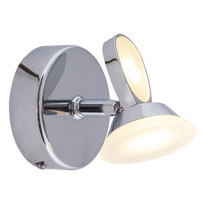 WLC 407-1 ΣΠΟΤ LED ΜΕΤΑΛΛΙΚΟ ΝΙΚΕΛ Φ12x9,5