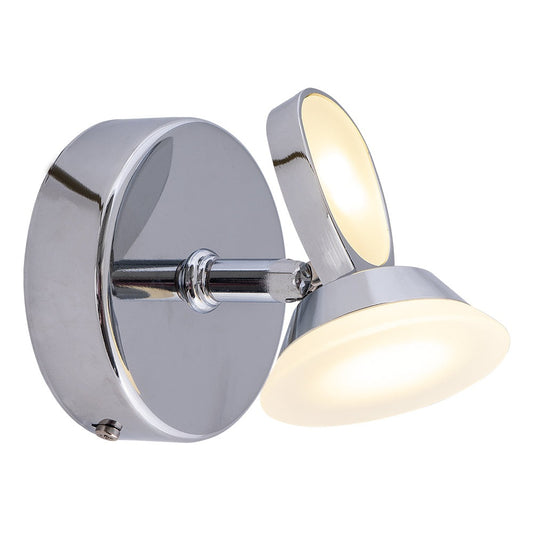 WLC 407-1 ΣΠΟΤ LED ΜΕΤΑΛΛΙΚΟ ΝΙΚΕΛ Φ12x9,5