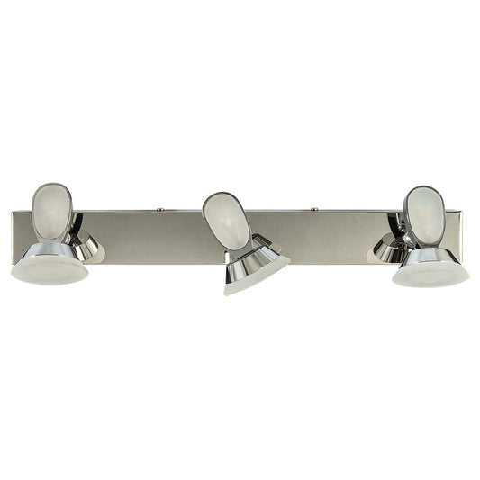 WLC 407-3 ΣΠΟΤ LED ΝΙΚΕΛ 46x11x9,5