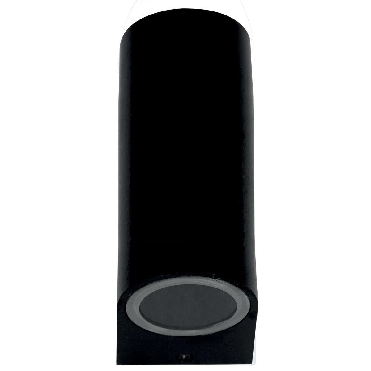 WLC 8232 BK ΑΠΛIKA ΜΑΥΡΗ UP/DOWN 2xGU10 9x7x15