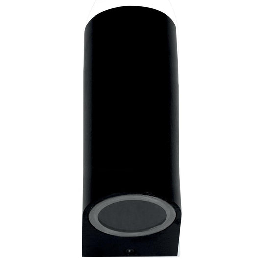 WLC 8232 BK ΑΠΛIKA ΜΑΥΡΗ UP/DOWN 2xGU10 9x7x15