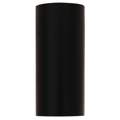 WLC 8232 BK ΑΠΛIKA ΜΑΥΡΗ UP/DOWN 2xGU10 9x7x15