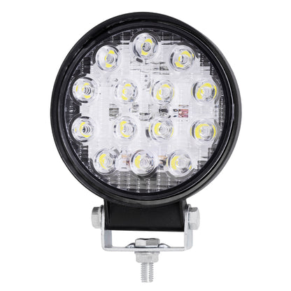 WORKPRO 85406 Προβολάκι LED 42W 4200lm 45° DC 10-30V Αδιάβροχο IP65 Ψυχρό Λευκό 6000K - CREE COB Chip - Μ11.4 x Π3 x Υ12.8