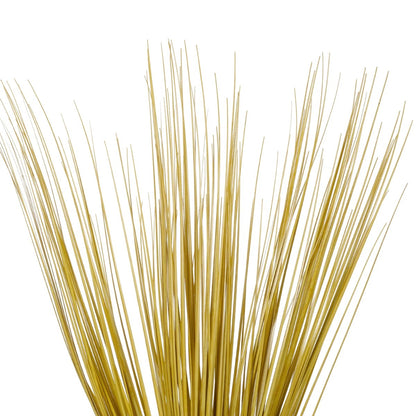 YELLOW GRASS BOUQUET 21159 Τεχνητό Διακοσμητικό Μπουκέτο Grass Κίτρινο Y70cm