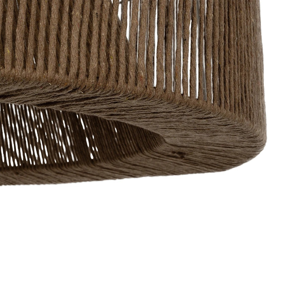 ZYLINDER 205-0023 Boho Κρεμαστό Φωτιστικό Οροφής με Ντουί 1 x E27 AC 220-240V IP20 - Καφέ - M80 x Π80 x Υ51