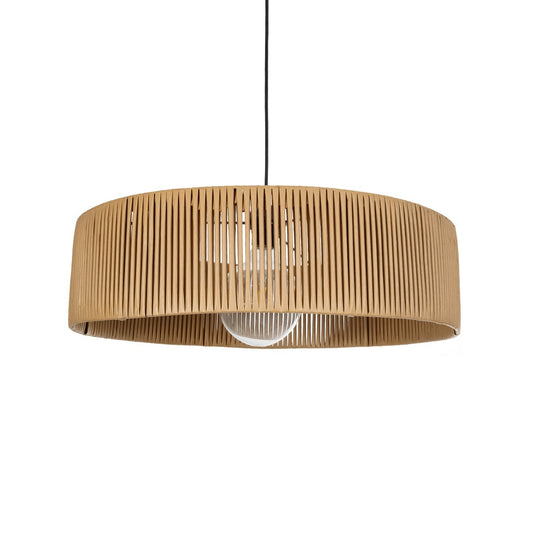 KYCLOS 203-0044 Boho Κρεμαστό Φωτιστικό Οροφής με Ντουί 1 x E27 AC 220-240V IP20 - Μπεζ - M55 x Π55 x Υ20