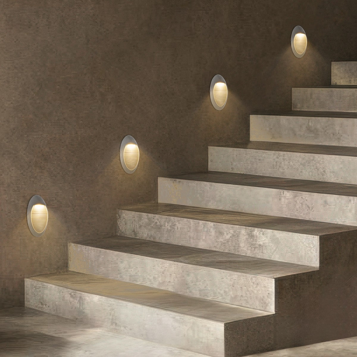 STEPART KLV-101-0102 Φωτιστικό Σκαλοπατιού / Διαδρόμου LED 3W 375lm 45° AC 220-240V Αδιάβροχο IP65 Θερμό Λευκό 2700K - Lumileds SMD Chip & TÜV SÜD Driver - Γκρι Ανθρακί Ματ - Μ13 x Π5.5 x Υ26