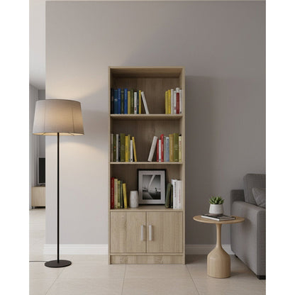 Eliot Bookshelf 3S 2D Natural 60x30x180