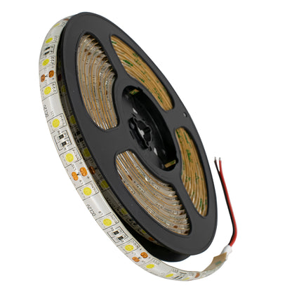 70120 Ταινία LED SMD 5050 5m 14.4W/m 60LED/m 1584 lm/m 120° DC 12V Αδιάβροχη IP65 Ψυχρό Λευκό 6000K - 5 Χρόνια Εγγύηση