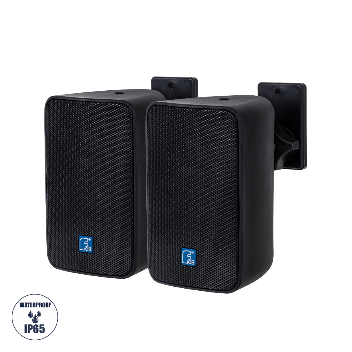 FDB ES104BT 98000 Facilities Speaker - Παθητικό Ηχείο Εγκαταστάσεων Επιτοίχιο με Μετασχηματιστή 100V & 16Ω - 40W RMS (160W Peak) - 1 x 4" Inches LF & 1 x 0.8" Inches HF - Αδιάβροχο IP65 - Μαύρο - Μ14.1 x Π17 x Υ23cm - Ζεύγος