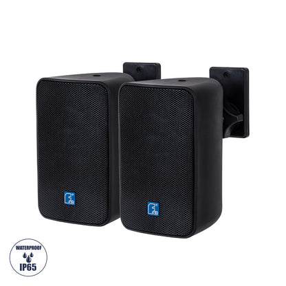 FDB ES104BT 98000 Facilities Speaker - Παθητικό Ηχείο Εγκαταστάσεων Επιτοίχιο με Μετασχηματιστή 100V & 16Ω - 40W RMS (160W Peak) - 1 x 4" Inches LF & 1 x 0.8" Inches HF - Αδιάβροχο IP65 - Μαύρο - Μ14.1 x Π17 x Υ23cm - Ζεύγος