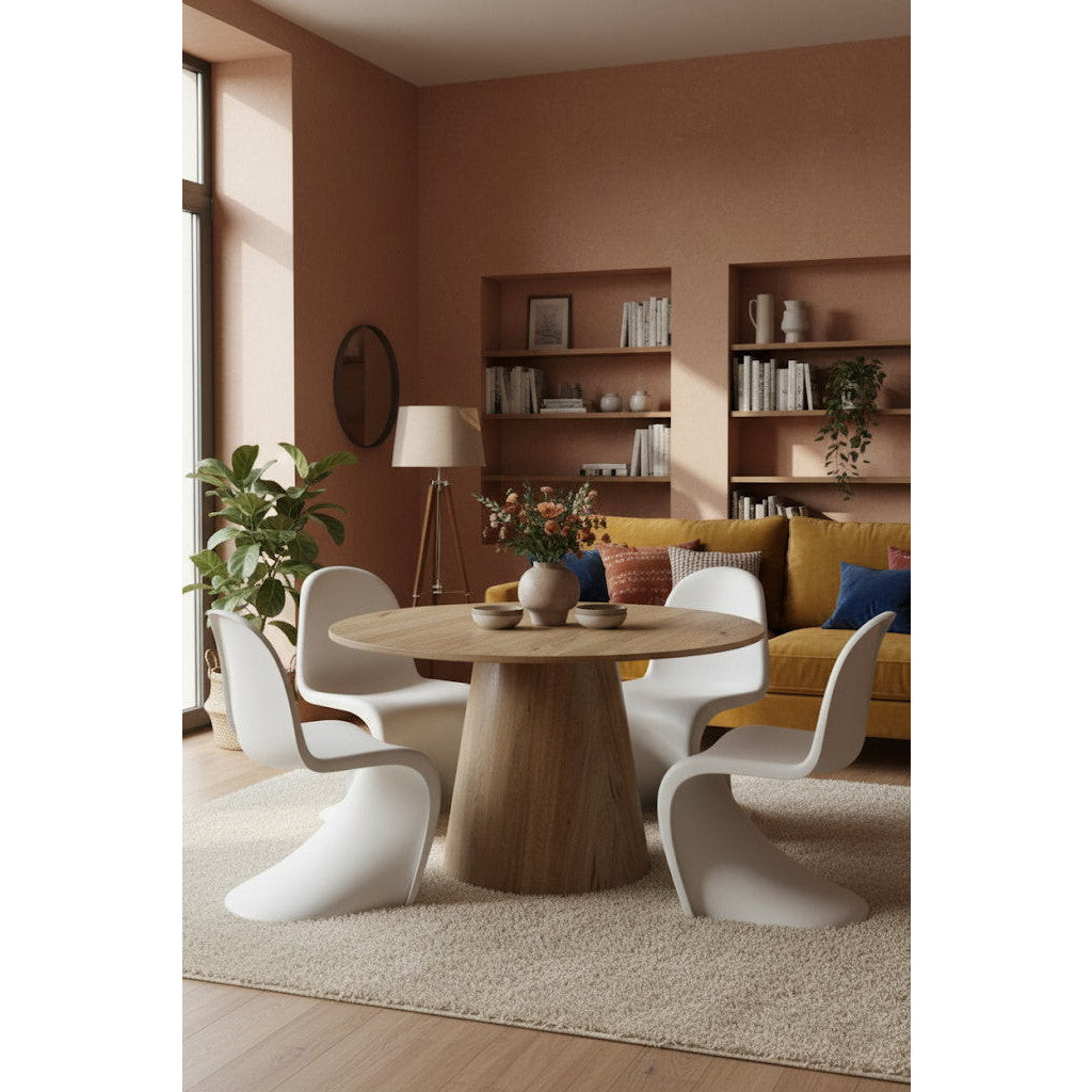 Καρέκλα Maggy Λευκό 49x57x88