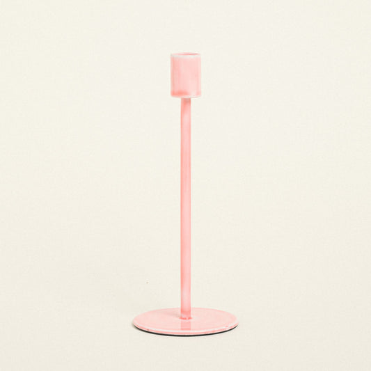 Μεταλλικό Κηροπήγιο Σομόν 23εκ