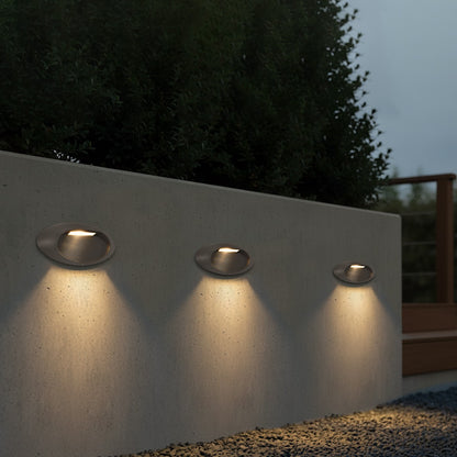 STEPART KLV-101-0099 Φωτιστικό Σκαλοπατιού / Διαδρόμου LED 3W 375lm 45° AC 220-240V Αδιάβροχο IP65 Θερμό Λευκό 2700K - Lumileds SMD Chip & TÜV SÜD Driver - Γκρι Ανθρακί Ματ - Μ26 x Π5.5 x Υ13