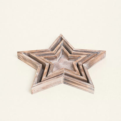 Ξύλινο Αστέρι 29x28x3