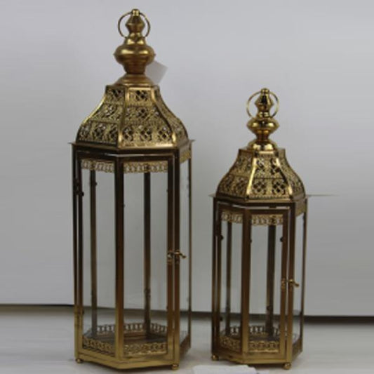 S/2 ΦΑΝΑΡΙΑ ΜΕΤΑΛΛΟ ΜΠΡΟΝΖΕ 17x15x48 23x20x64