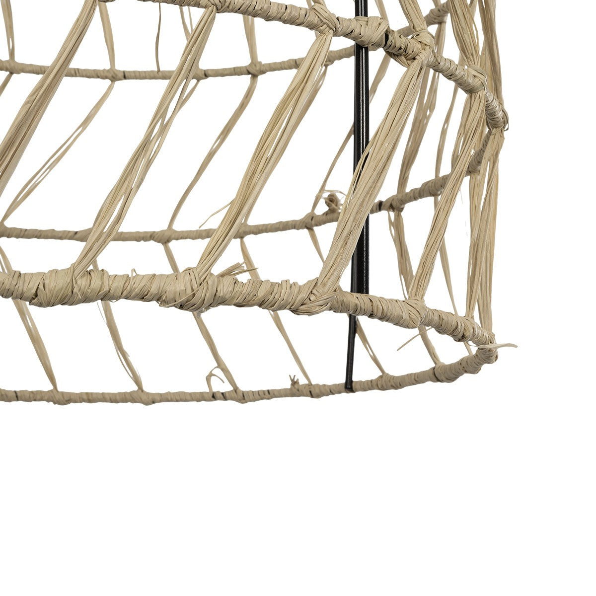 NETI 205-0025 Boho Κρεμαστό Φωτιστικό Οροφής με Ντουί 1 x E27 AC 220-240V IP20 - Μπεζ - M35 x Π35 x Υ63