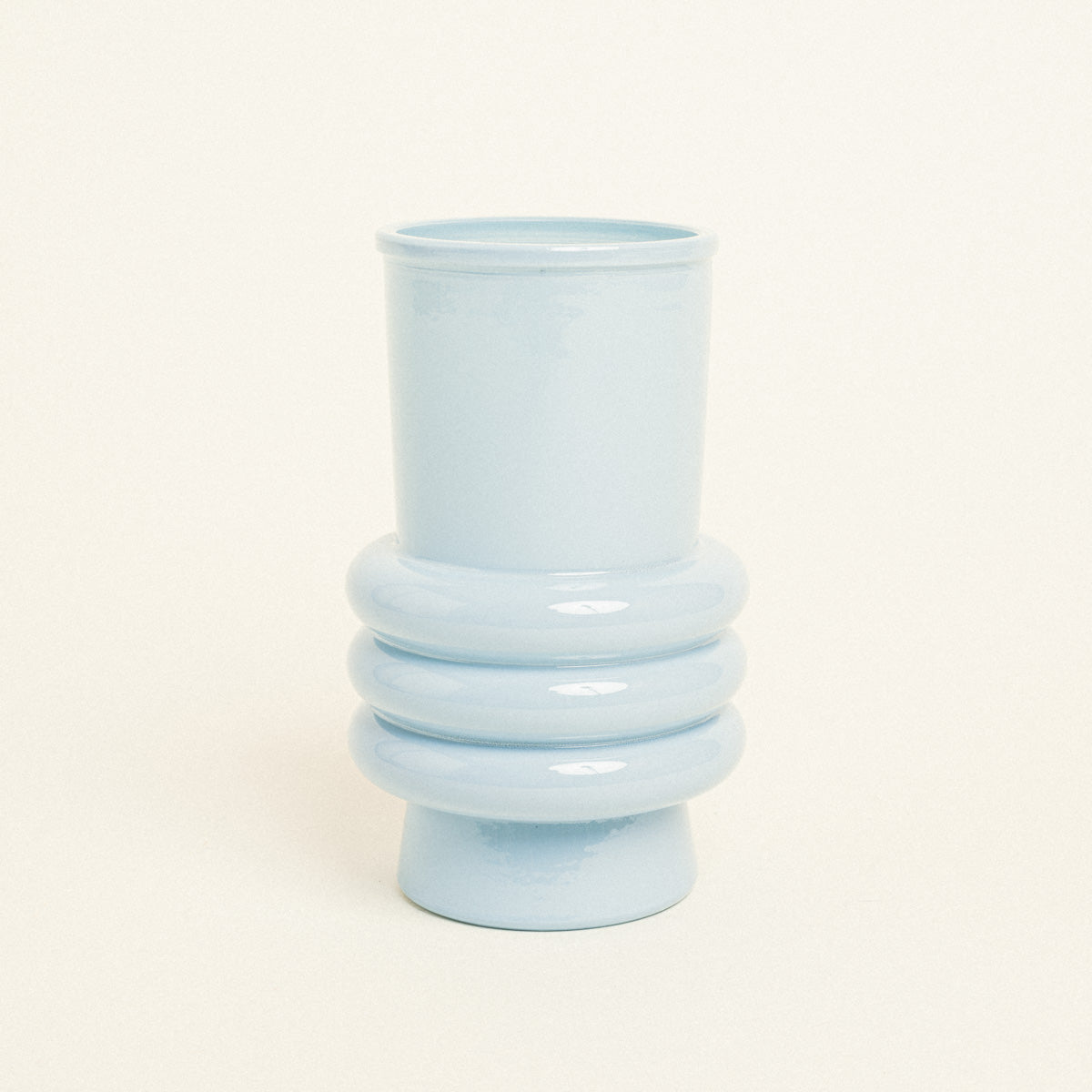 Γυάλινο Βάζο Ελάνη 17εκ