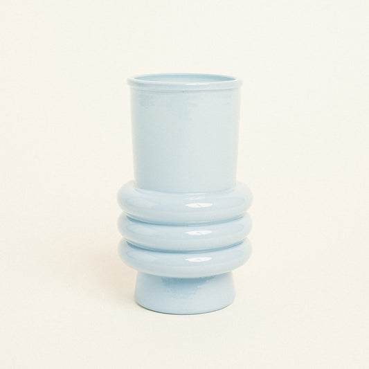 Γυάλινο Βάζο Ελάνη 17εκ