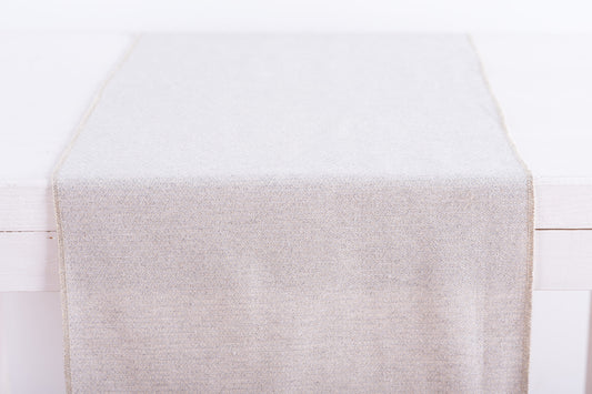 Ράννερ Κέντημα Ρόμβο Γκρι 32x250εκ