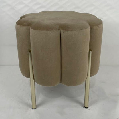 ΣΚΑΜΠΟ ΒΕΛΟΥΔΟ ΜΠΕΖ ΜΕ ΧΡΥΣΑ ΠΟΔΙΑ 39x39x40