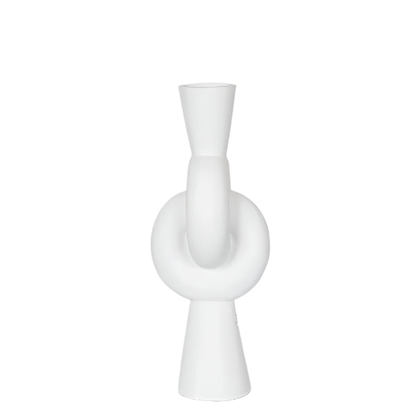 ΒΑΖΟ ΚΕΡΑΜΙΚΟ ΛΕΥΚΟ 15.5x15.5x39.5